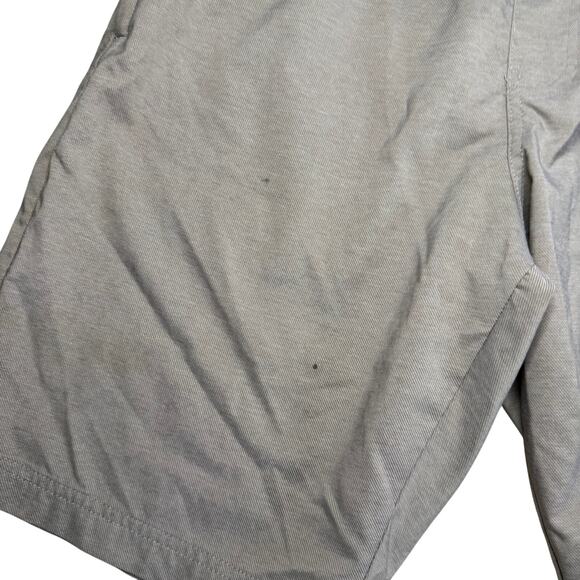 Voyager Mens Medium Khaki Beige Hybrid Gym Hiking Shorts - Picture 3 of 5